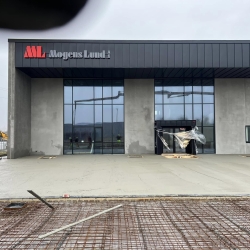 Vi laver terrændæk i beton i Rødding