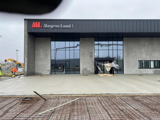 Vi laver terrændæk i beton i Rødding